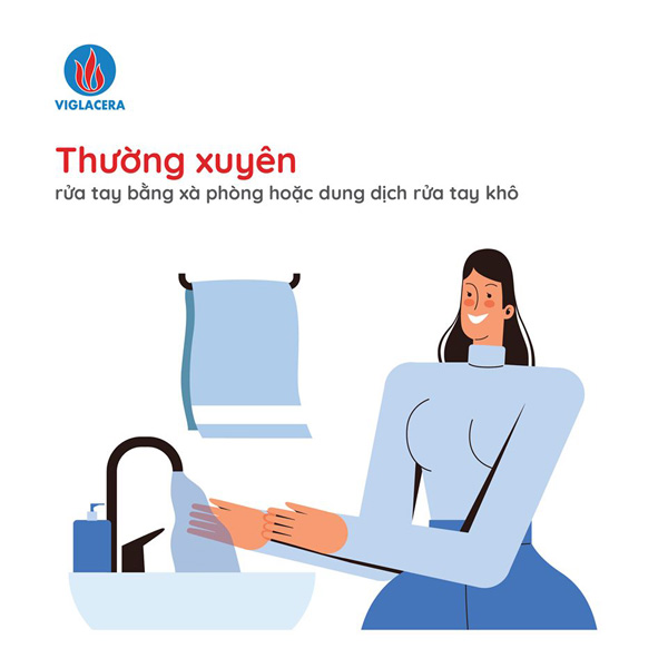 Thuong xuyen rua tay bang xa phong