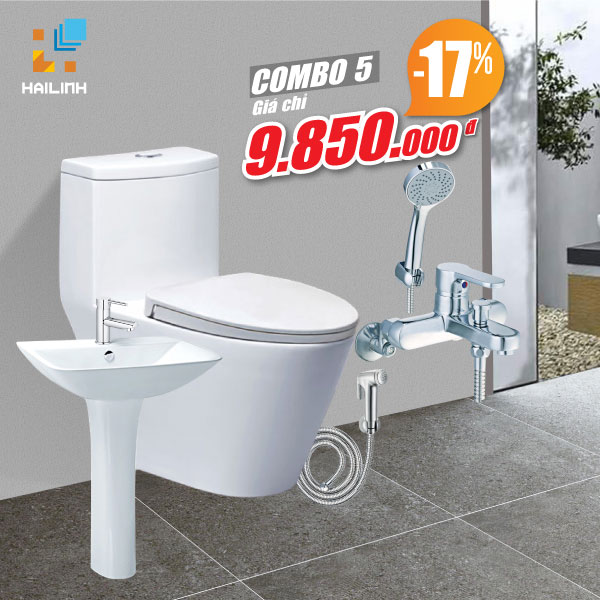 Combo thiết bị vệ sinh Caesar số 5