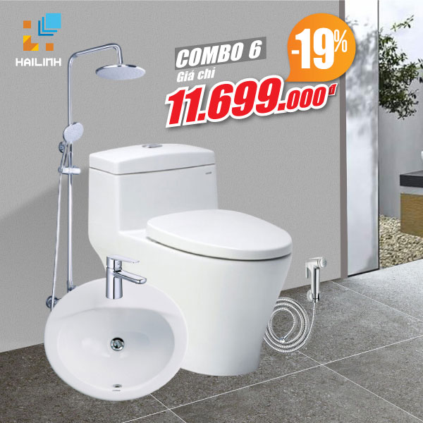 Combo thiết bị vệ sinh Caesar số 6