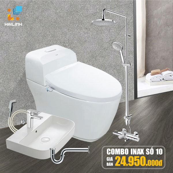 Combo thiết bị vệ sinh Inax số 10