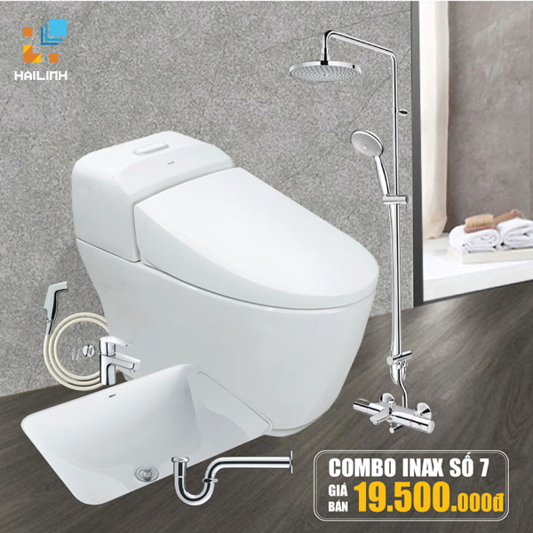 Combo thiết bị vệ sinh Inax số 7