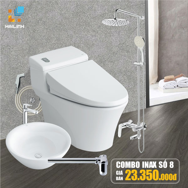 Combo thiết bị vệ sinh Inax số 8