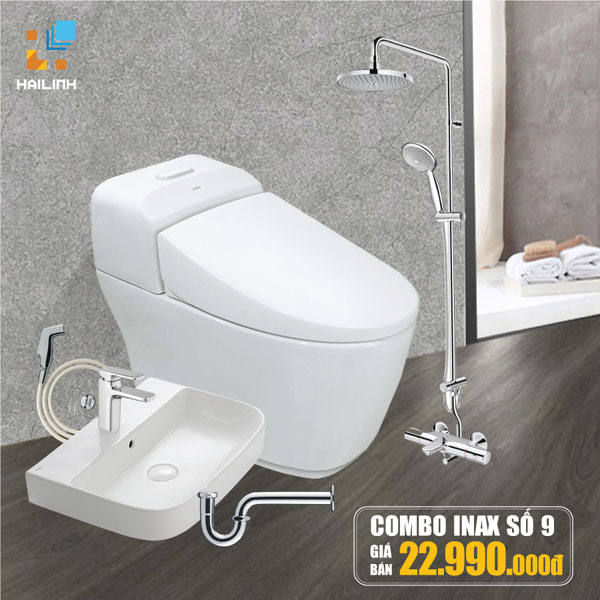 Combo thiết bị vệ sinh Inax số 9