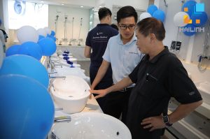 Showroom thiet bi ve sinh Hai Linh