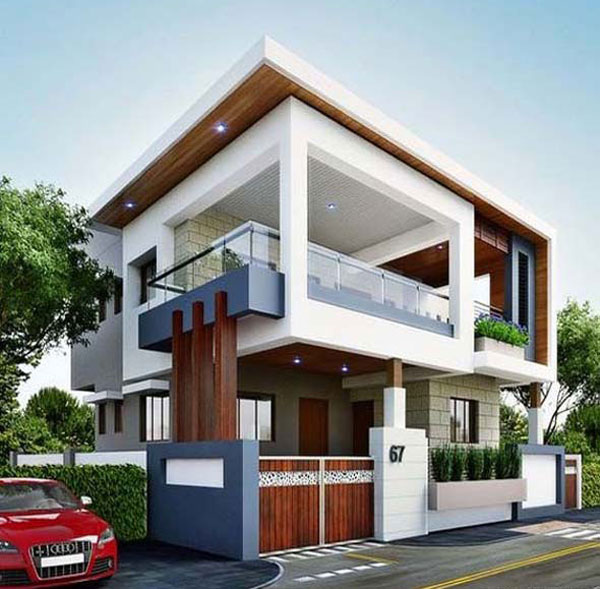 Nha 2 tang voi 2 mat tien