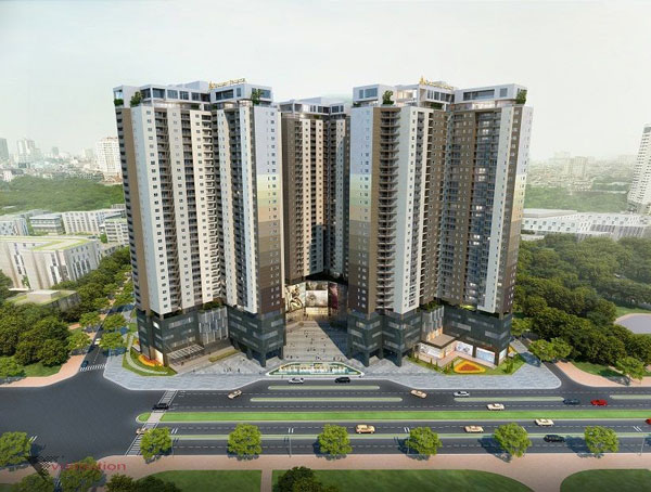 Du an toan nha Golden Palace