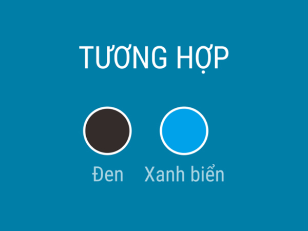 Mau tuong hop voi menh thuy